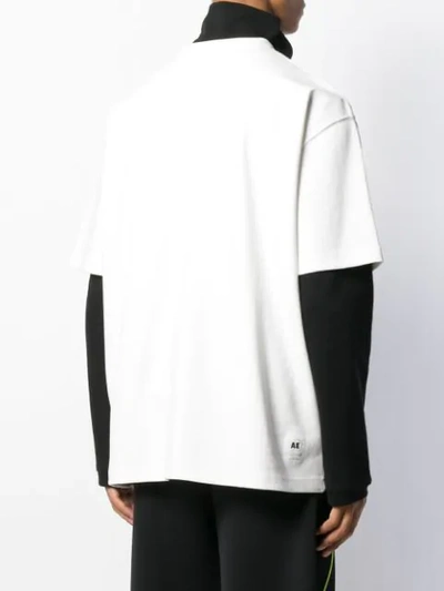 Shop Ader Error Oversized Fit T-shirt In White