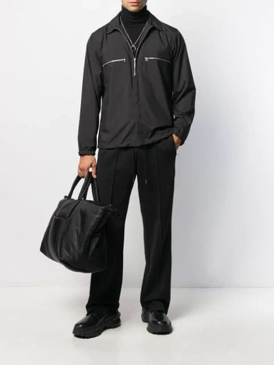 Shop Ambush Half-zip Windbreaker In Black