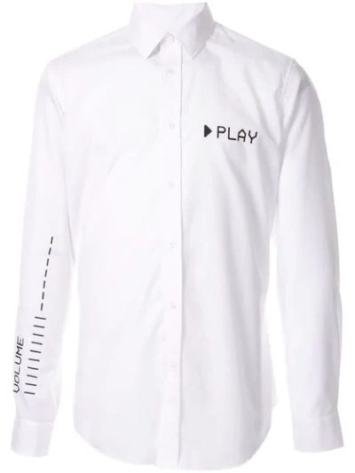 Shop Ports V Play Print Shirt In White