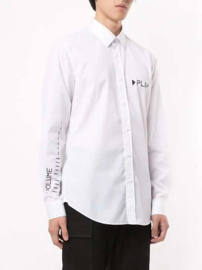 Shop Ports V Play Print Shirt In White