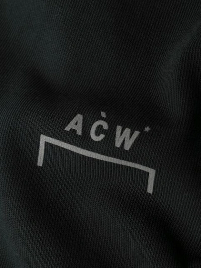 A-COLD-WALL* CONTRAST LOGO JUMPER - 黑色