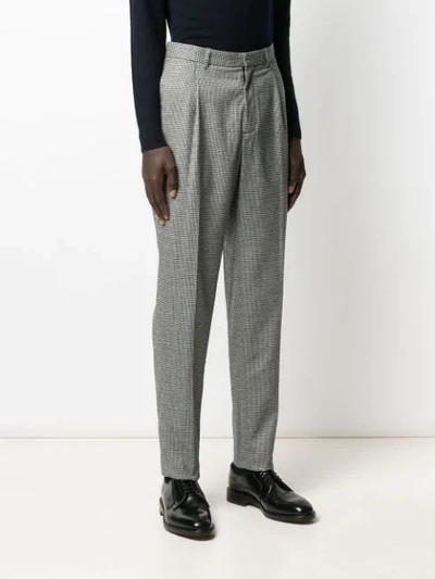 Shop Chalayan Pinch Trousers In Black