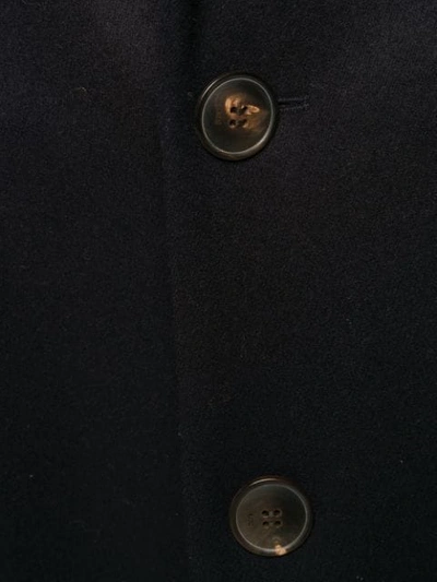 Shop Ami Alexandre Mattiussi Oversize Two Buttons Coat In Blue
