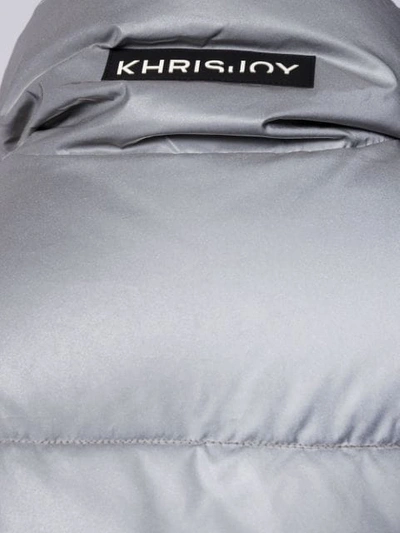 Shop Khrisjoy Reflektierende Jacke - Grau In Grey