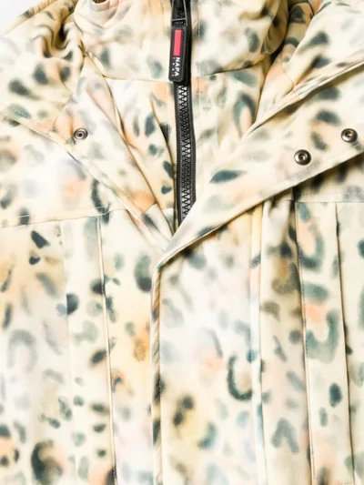 Napa By Martine Rose Fantasy Spray Pattern Padded Jacket In Yellow
