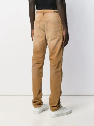 Shop Fear Of God Straight-leg Trousers In Brown