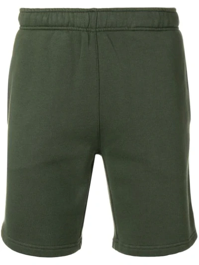 Shop Ron Dorff Piping Detail Jogging Shorts In Green