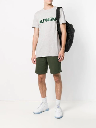 Shop Ron Dorff Piping Detail Jogging Shorts In Green