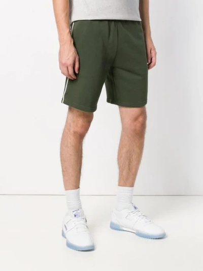 fitted track shorts