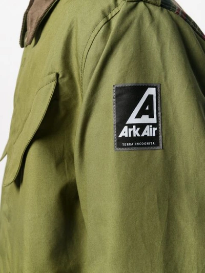 Shop Junya Watanabe X Ark Air Military In Khaki