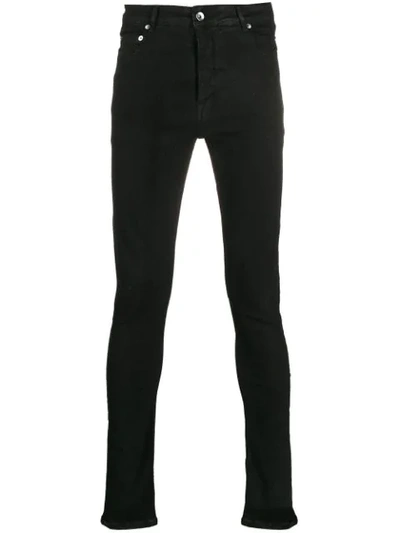 Shop Rick Owens Drkshdw Mid-rise Skinny Jeans In Black