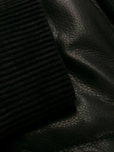 Shop Ajmone Padded Jacket In Black