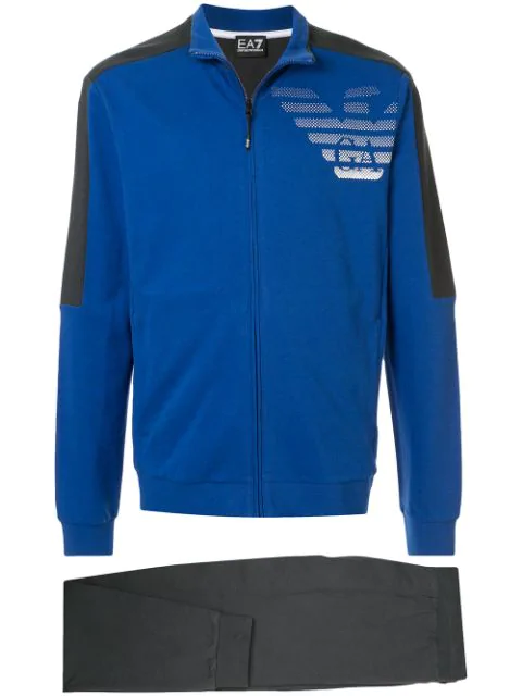 blue ea7 jacket