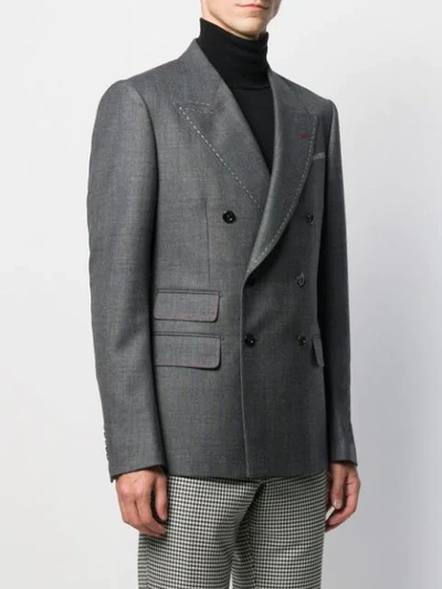 STITCHING DETAILED TAILORED BLAZER