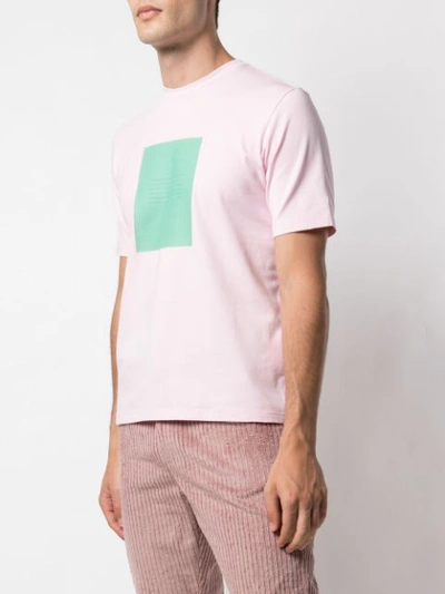 Shop Anton Belinskiy Graphic Print T-shirt In Pink
