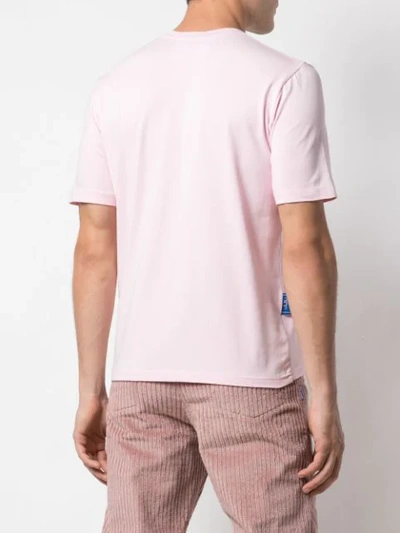 Shop Anton Belinskiy Graphic Print T-shirt In Pink