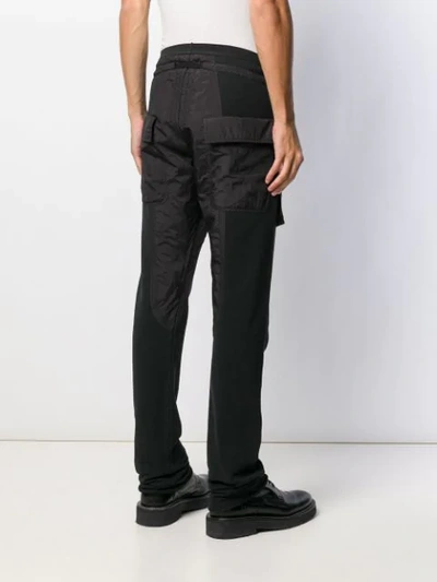 Shop N°21 Cargo Style Track Pants In Black