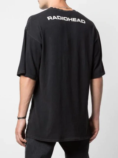 R13 RELAXED-FIT OK COMPUTER T-SHIRT 