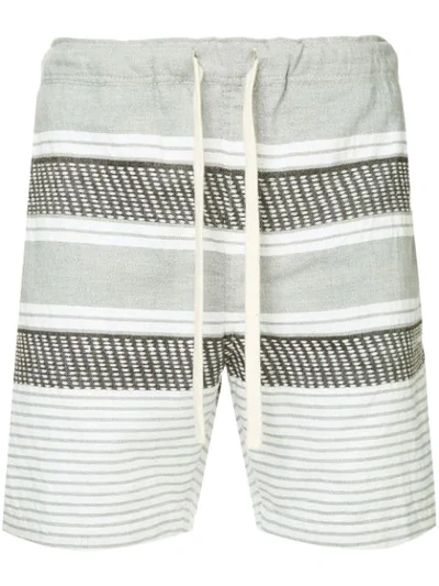Shop Lemlem Rada Shorts In Grey