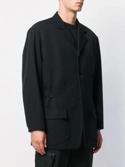 Pre-owned Yohji Yamamoto 1990's Jacket In Black