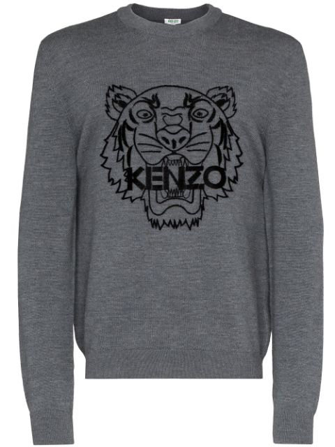 kenzo tiger grey