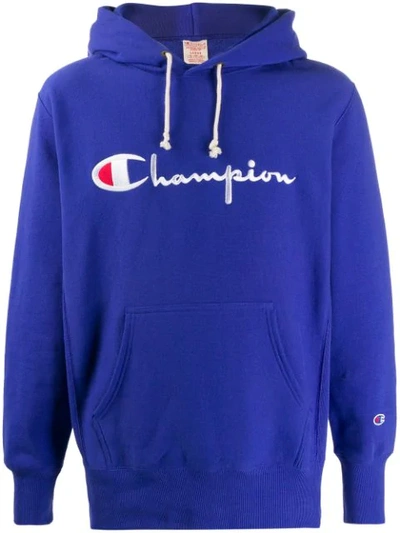 LOGO EMBROIDERED HOODIE
