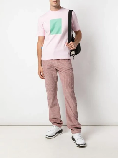 Shop Anton Belinskiy Slim-fit Corduroy Trousers In Pink