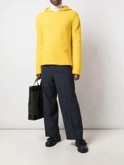 Shop Jacquemus Camille Trousers In Blue