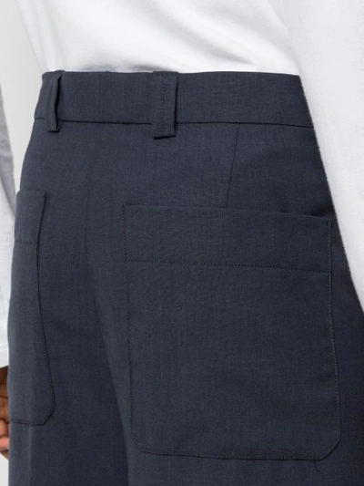 Shop Jacquemus Camille Trousers In Blue