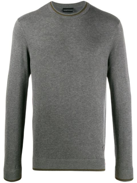 emporio armani grey jumper