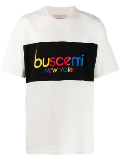 Shop Buscemi T-shirt Mit Logo-print - Nude In Neutrals