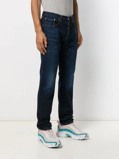 Shop Edwin Straight Leg Jeans In Blue