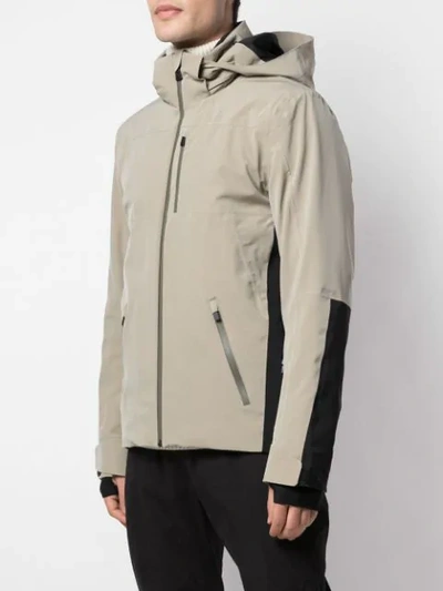 Shop Aztech Mountain Utility Ski Jacket In Neutrals