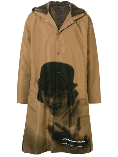 Shop Undercover A Clockwork Orange Print Jacket In Beige