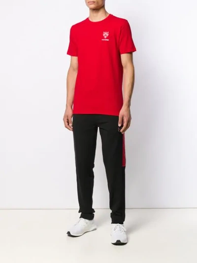 Shop Plein Sport Logo Short-sleeve T-shirt In Red