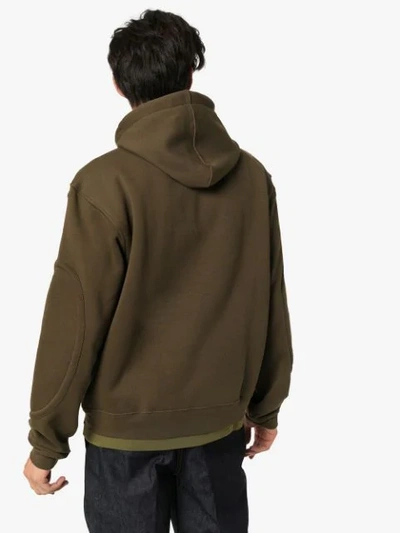 Shop Jacquemus Le Sweat Meunier Hoodie In Green