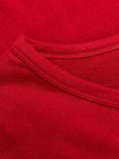 Shop Majestic Classic Crew-neck T-shirt In Red
