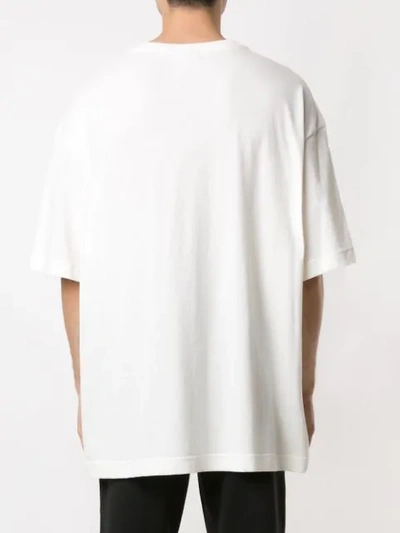 Shop Àlg Color + Op Oversized T-shirt In White