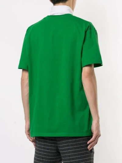 Shop Gucci Tennis T-shirt In Green