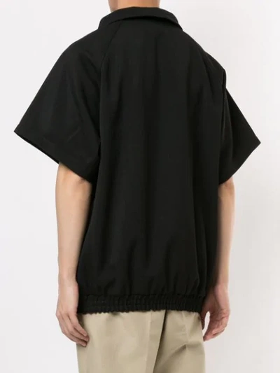 Shop Walk Of Shame Oversized Short-sleeved Anorak In Black