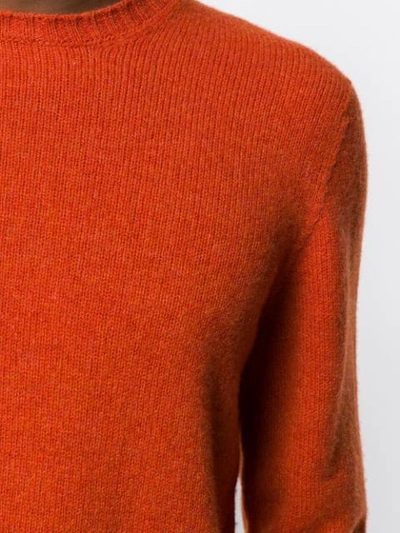 Shop Drumohr Knitted Jumper In Orange