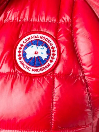 Shop Canada Goose 'hybridge' Gilet In Red