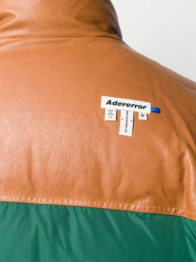 Ader Error Dup Puffer Jacket In Green
