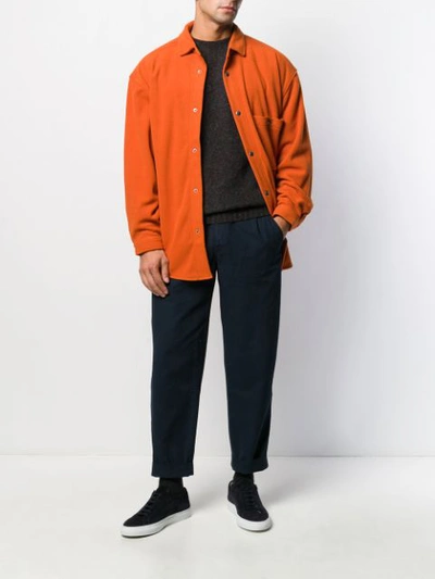 Howlin' Howlin Multicolor Wool Birthofthecool Sweater In Brown