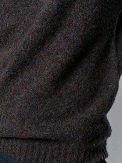 Howlin' Howlin Multicolor Wool Birthofthecool Sweater In Brown