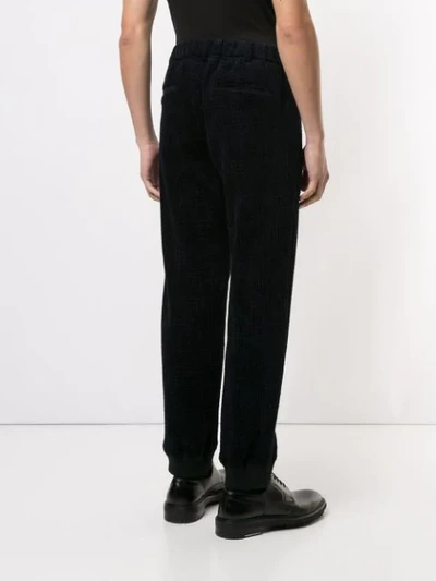 Shop Giorgio Armani Trouser In Black