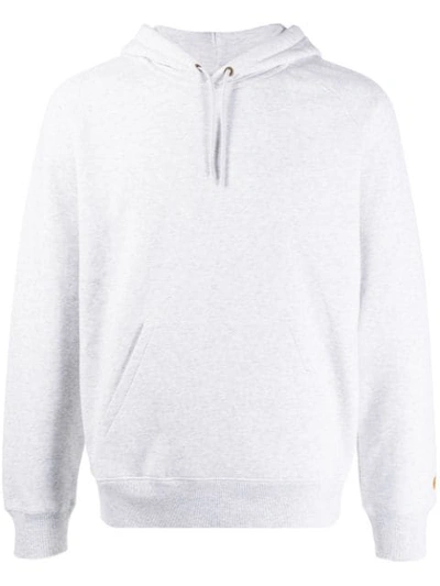 Shop Carhartt Soft Knit Hoodie In Grey