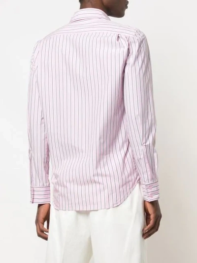 Shop Sies Marjan Sander Striped Poplin Shirt In Pink