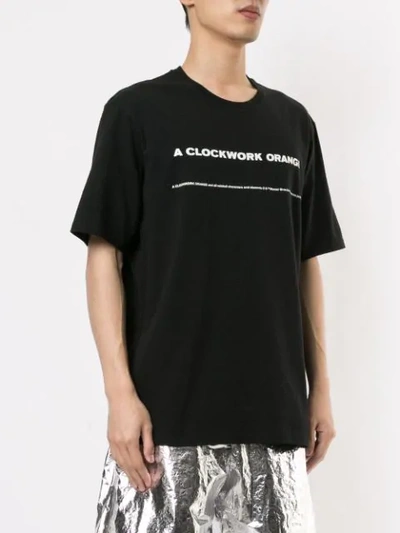 Shop Undercover A Clockwork Orange T-shirt In Black