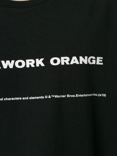 Shop Undercover A Clockwork Orange T-shirt In Black